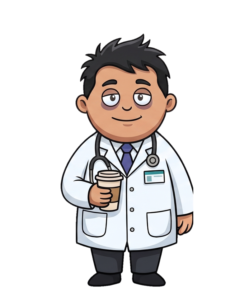 Dr. Nightshift, post-call