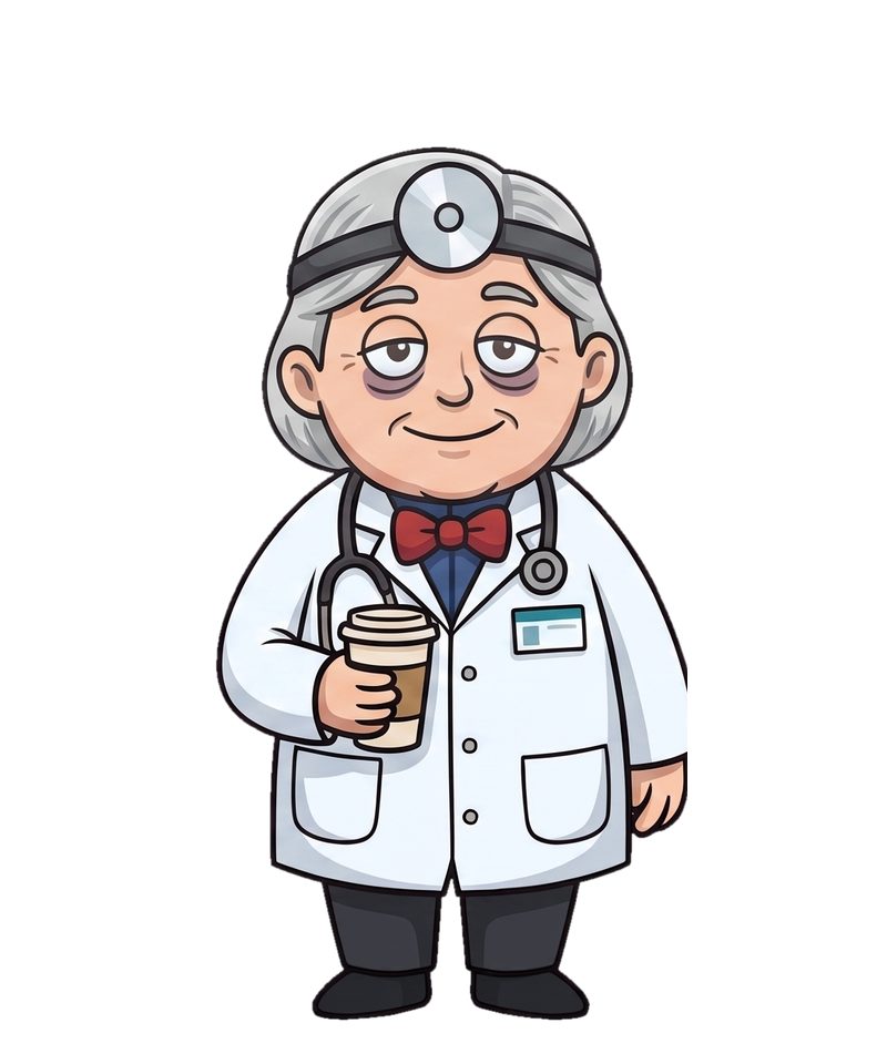Dr. Feelbad, MD (est. 1955)